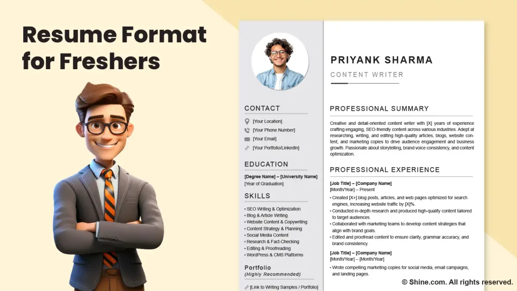 resume for freshers, certified resume, PMP certified resume, SAP resume, AWS resume, HireKhan CV, professional resume writing, fresher CV format, ATS compliant resume, globally recognized resume, American AIRS Number